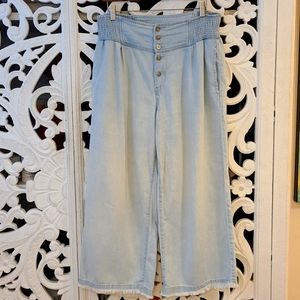Free People Marcel Denim Bleach Wash size 31